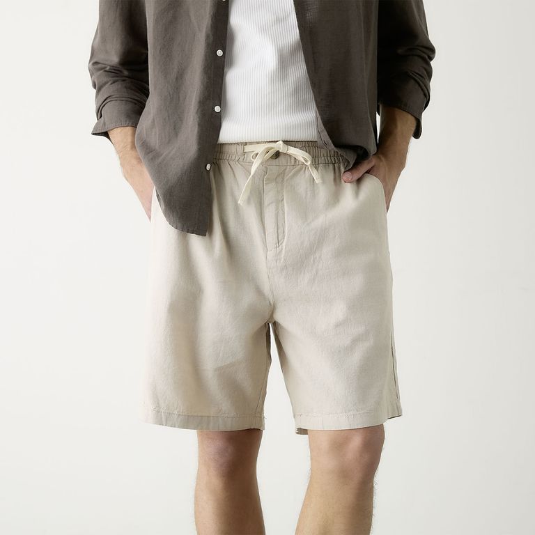 Bermuda Lino Hombre