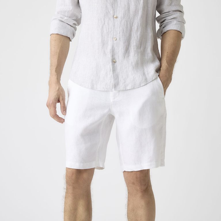 Bermuda Lino Hombre