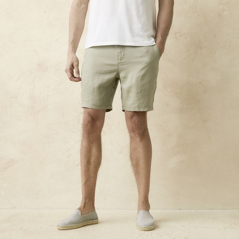 Bermuda Lino Hombre