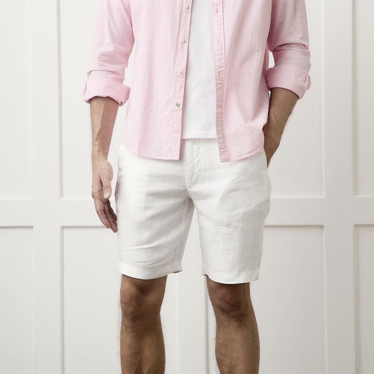 Bermuda Lino Hombre