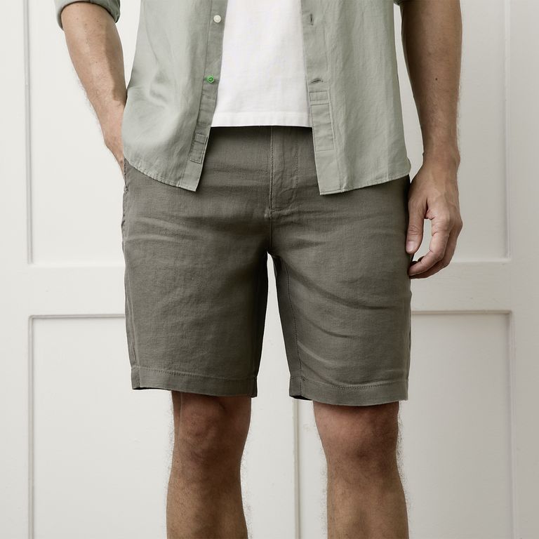 Bermuda Lino Hombre