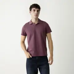 BASEMENT - Polera Polo Manga Corta Hombre