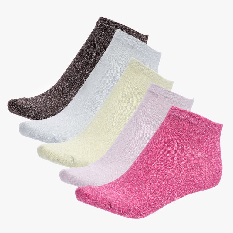 Pack De 5 Calcetines Algodón Mujer