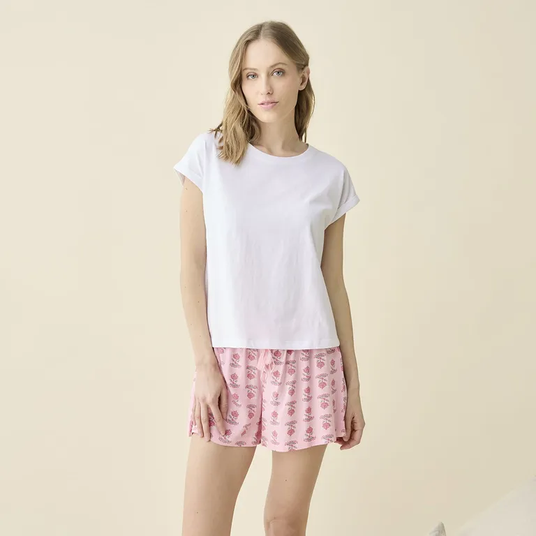 Pijama Algodón Mujer