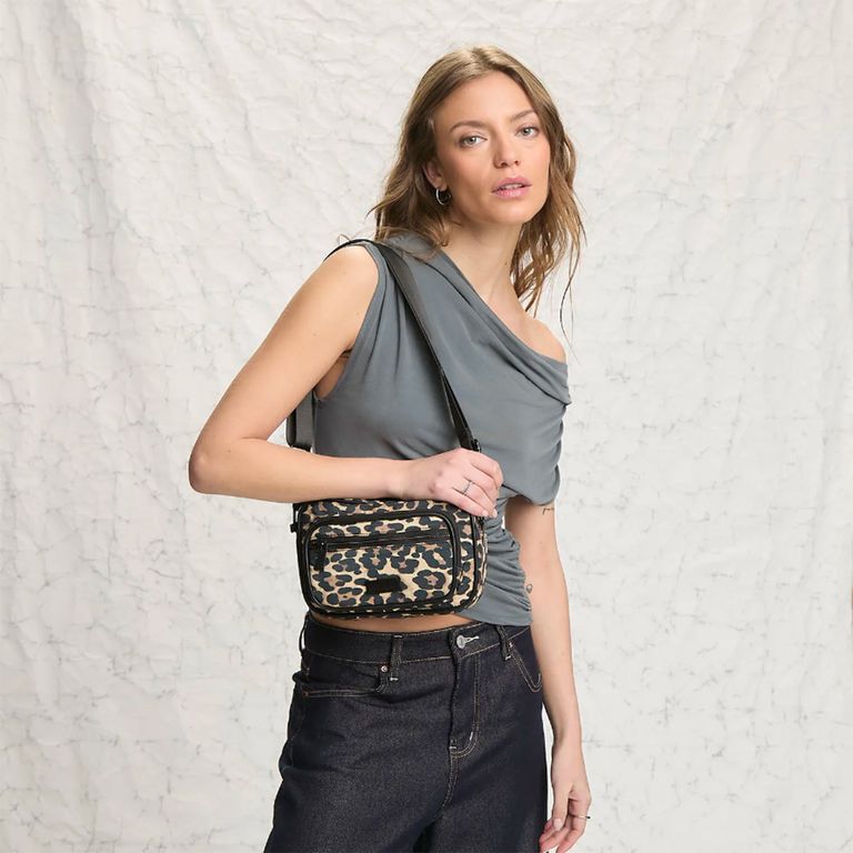 AMERICANINO Cartera Cross Body + Estuche Mujer