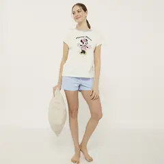 DISNEY - Pijama Algodón Mujer
