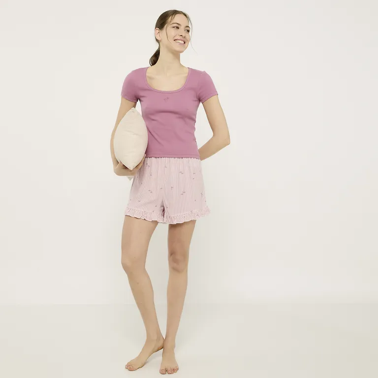 Pijama Algodón Mujer
