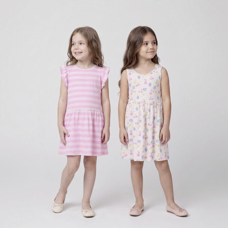 Pack De 2 Vestidos Niña