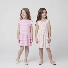 YAMP - Pack De 2 Vestidos Niña