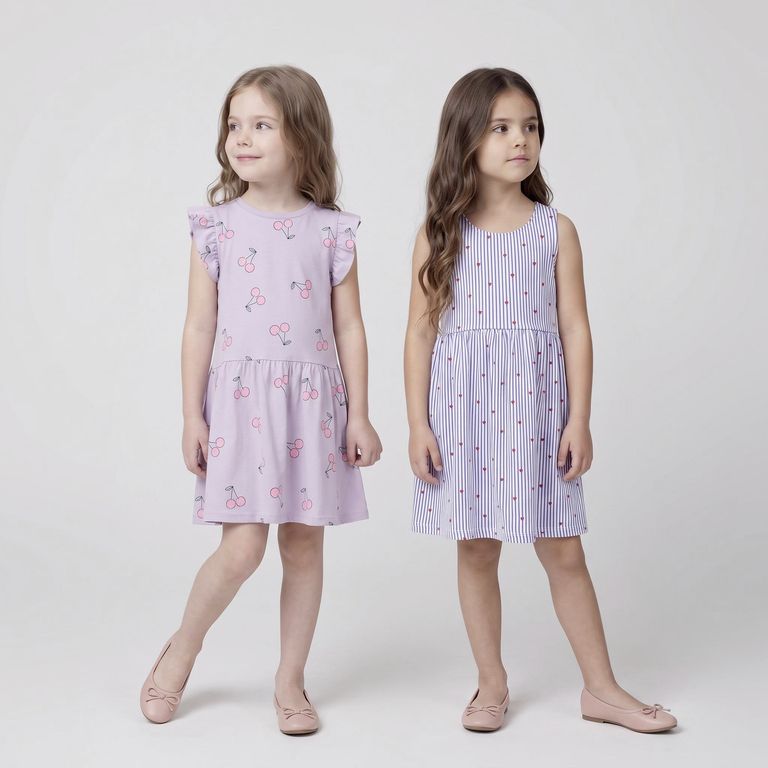 Pack De 2 Vestidos Niña