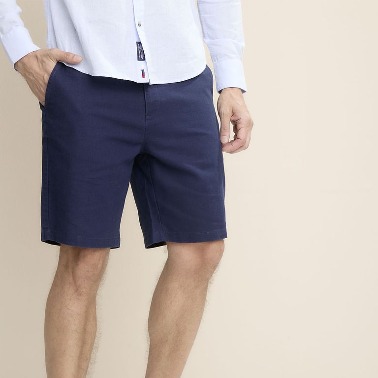 Bermuda Lino Hombre