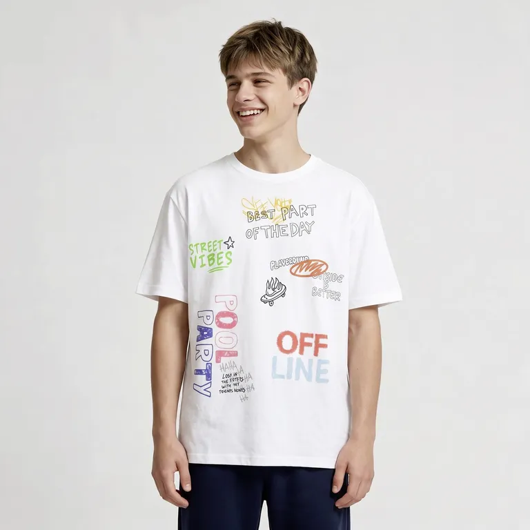 Polera Manga Corta Niño