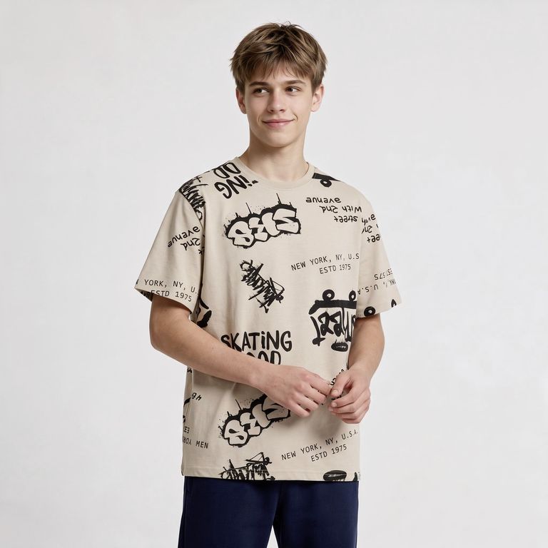 Polera Manga Corta Niño