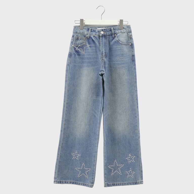Jeans Wide Leg Niña