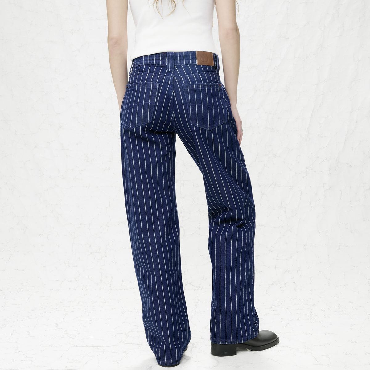 AMERICANINO - Jeans Straight Tiro Bajo Mujer Americanino