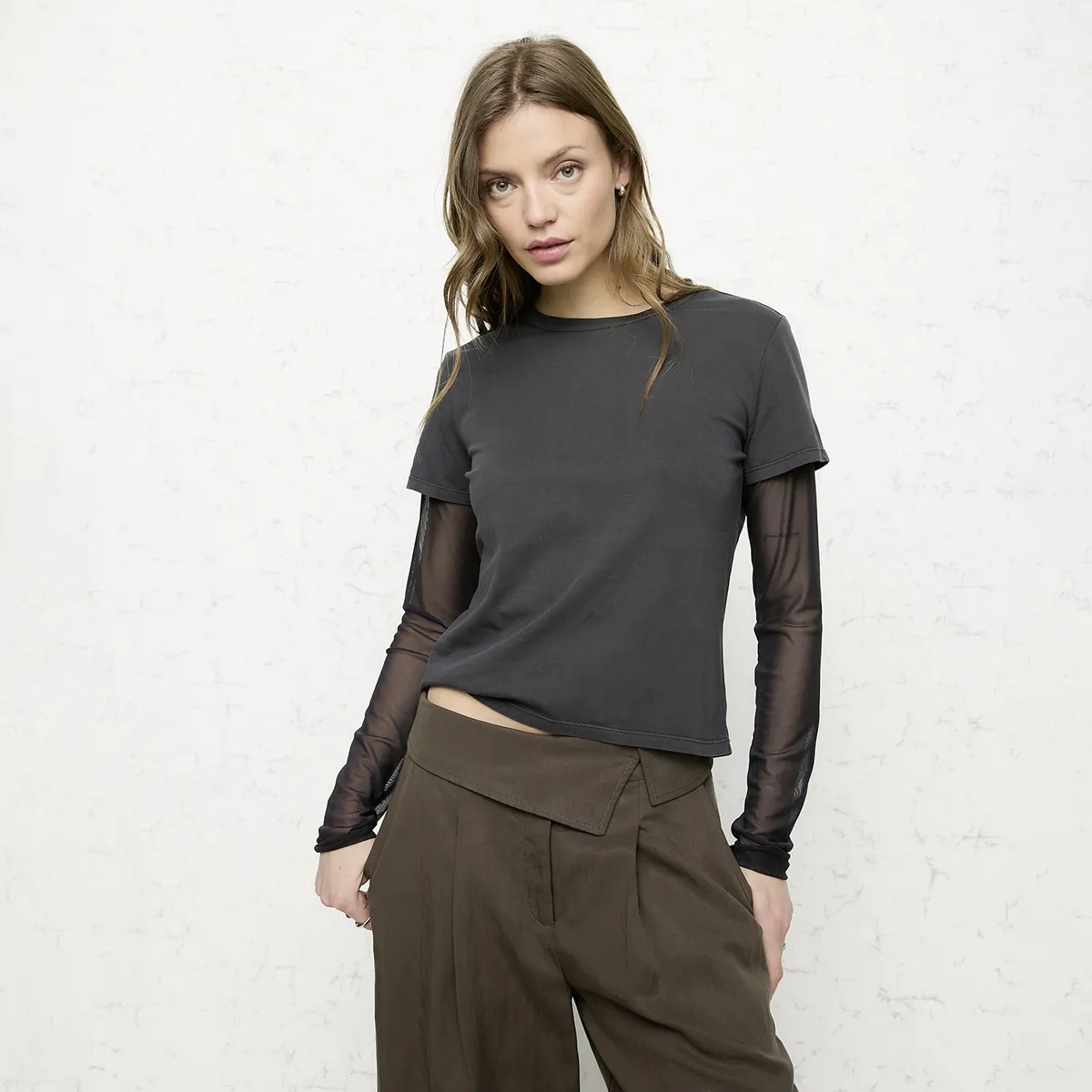 AMERICANINO - Polera Algodón Mujer Americanino