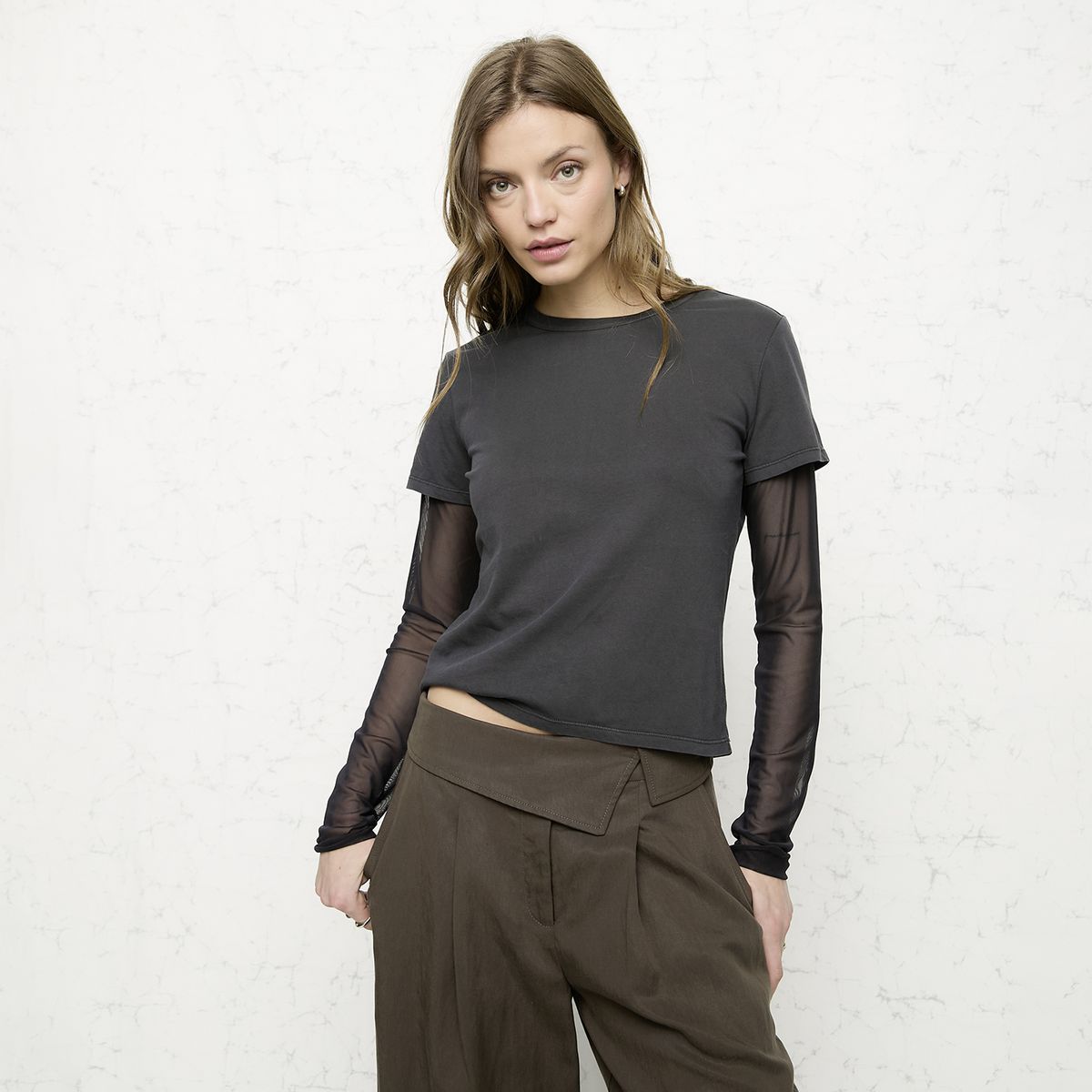 AMERICANINO - Polera Algodón Mujer Americanino
