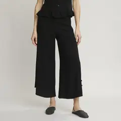 UNIVERSITY CLUB - Pantalón Flare Tiro Alto Mujer
