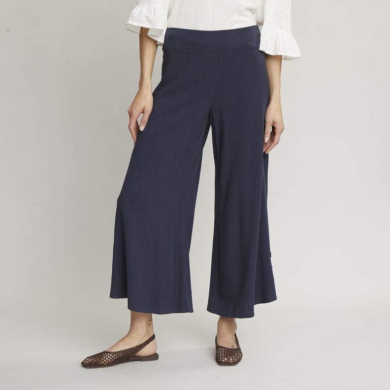 Pantalón Flare Tiro Alto Mujer