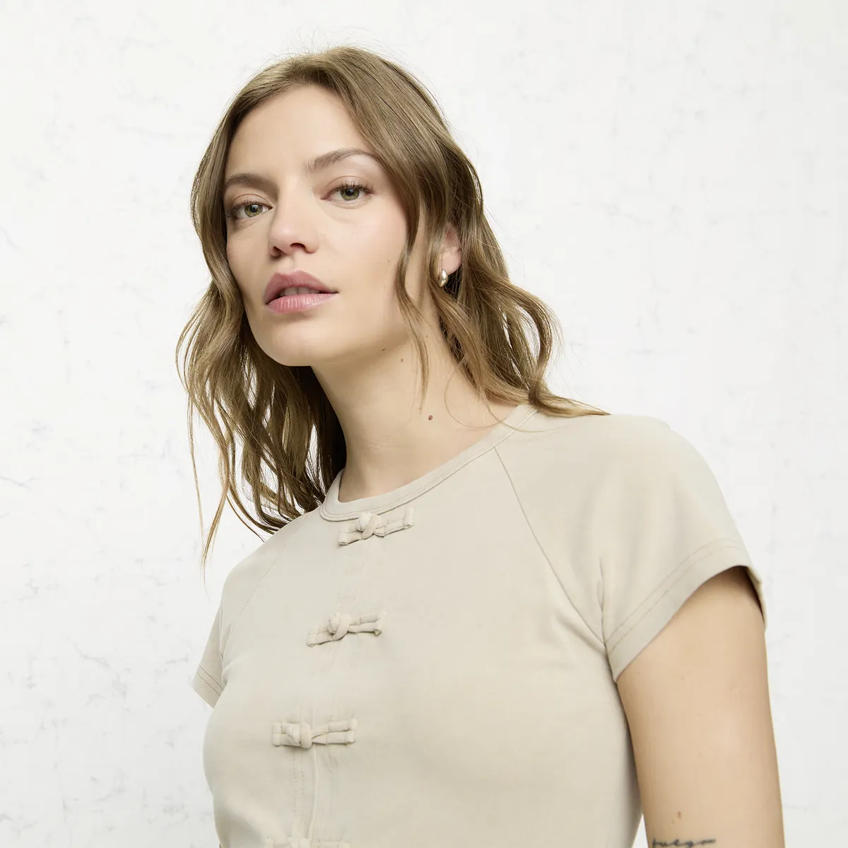 AMERICANINO - Polera Manga Corta Japo Mujer Americanino