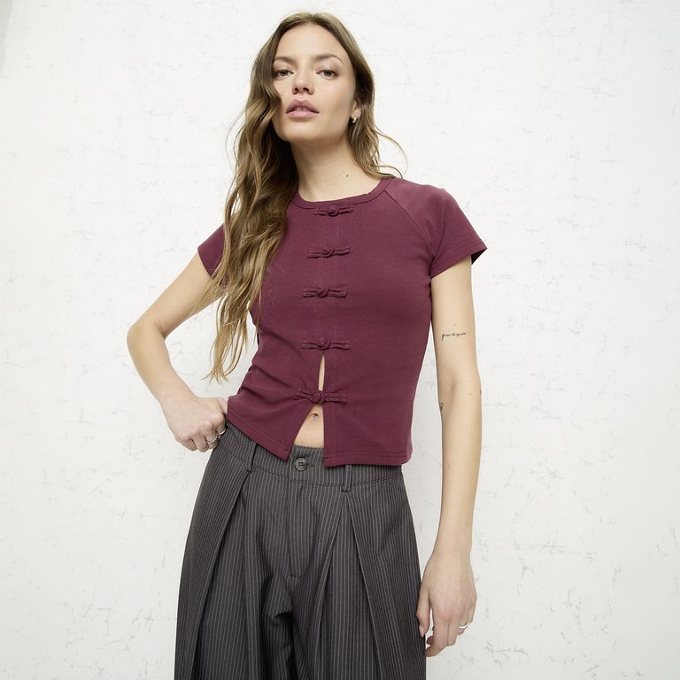 Polera Manga Corta Japo Mujer