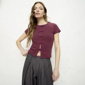 AMERICANINO - Polera Manga Corta Japo Mujer