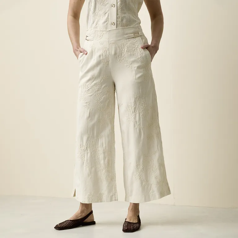 Pantalón Tiro Alto Mujer