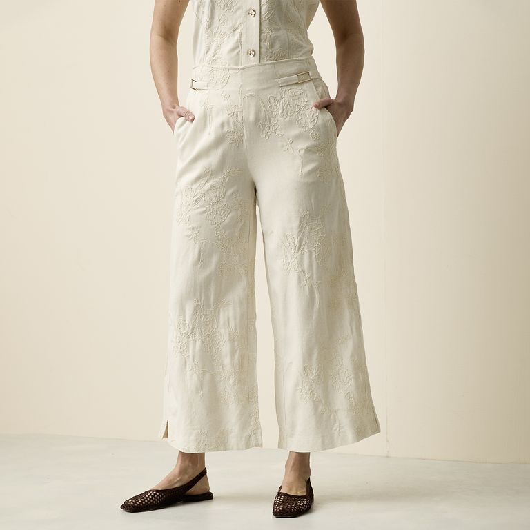 Pantalón Tiro Alto Mujer