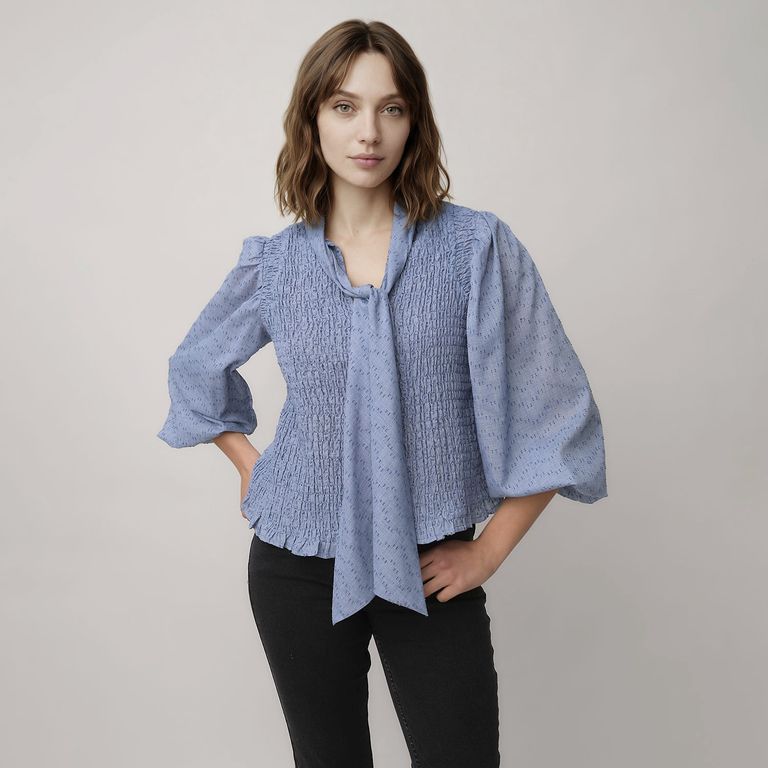 Blusa Manga Larga Mujer