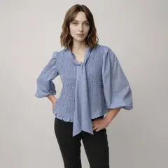 UNIVERSITY CLUB - Blusa Manga Larga Mujer