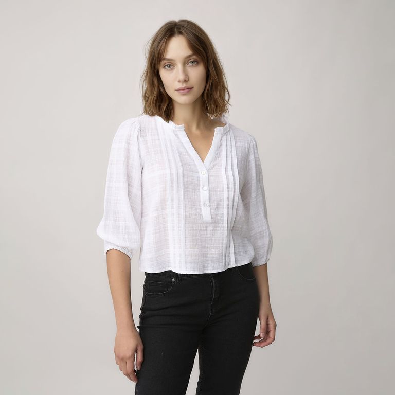Blusa Manga Larga Mujer