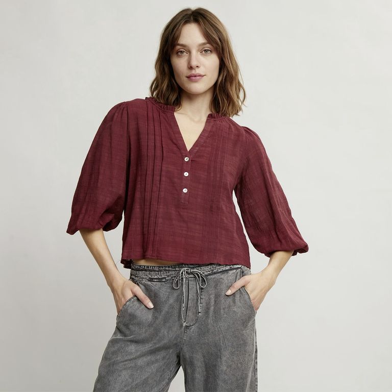 Blusa Manga Larga Mujer