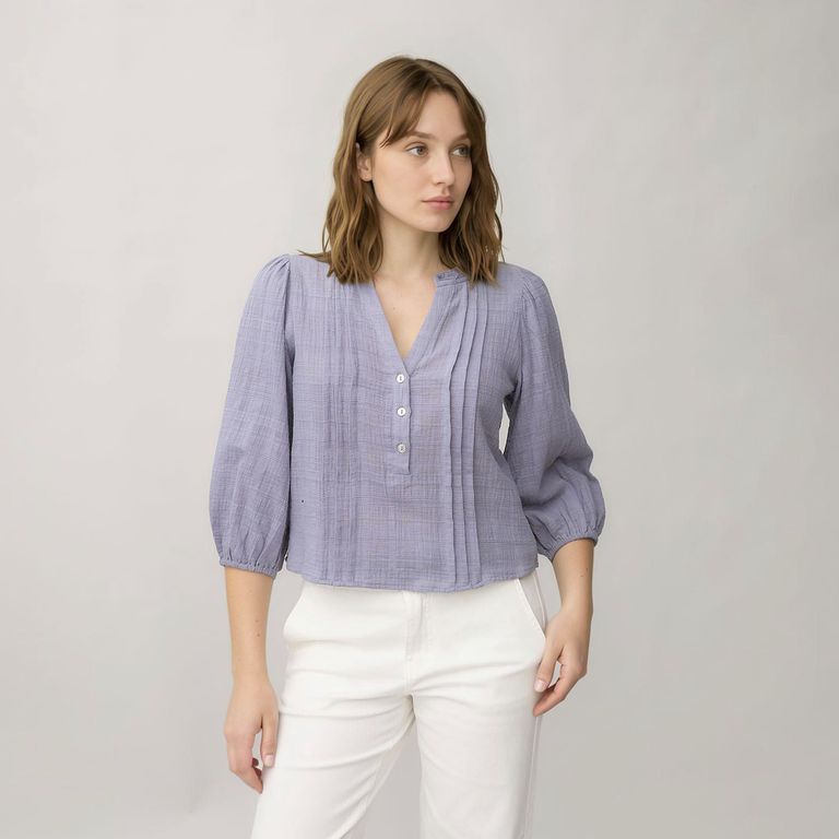 Blusa Manga Larga Mujer