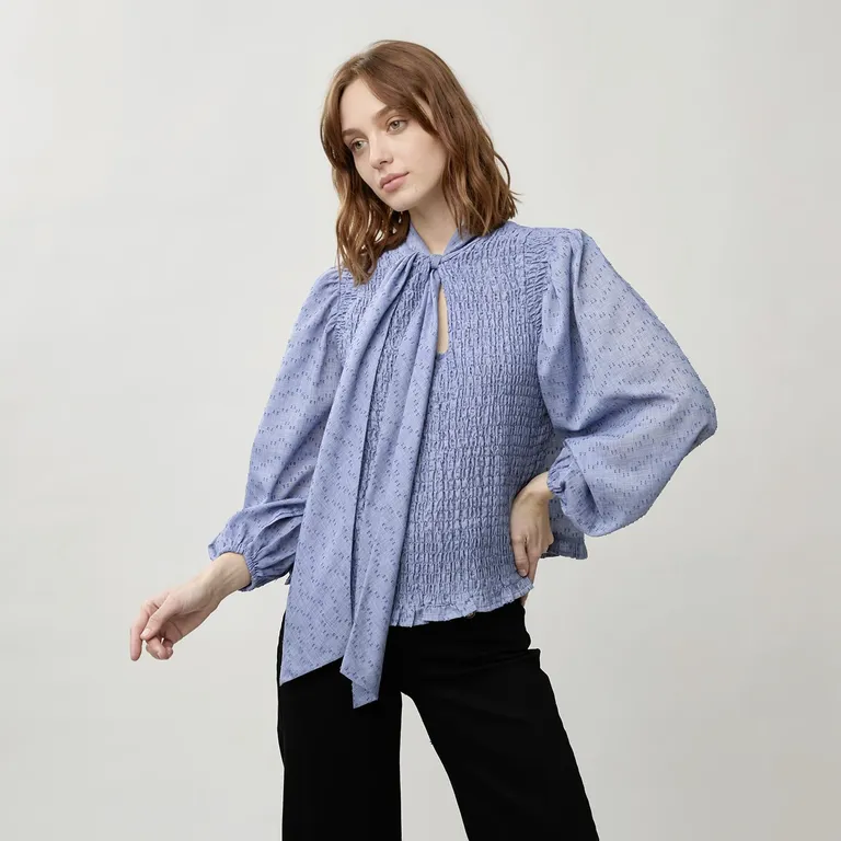 Blusa Manga Larga Mujer