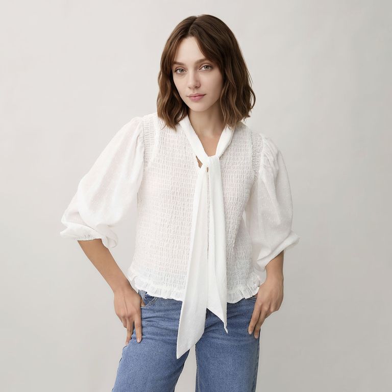 Blusa Manga Larga Mujer