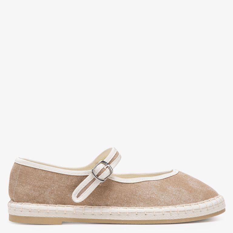 Zapato Casual Mujer Beige