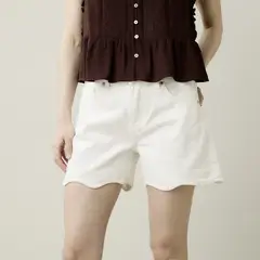 UNIVERSITY CLUB - Short Denim Tiro Alto Mujer