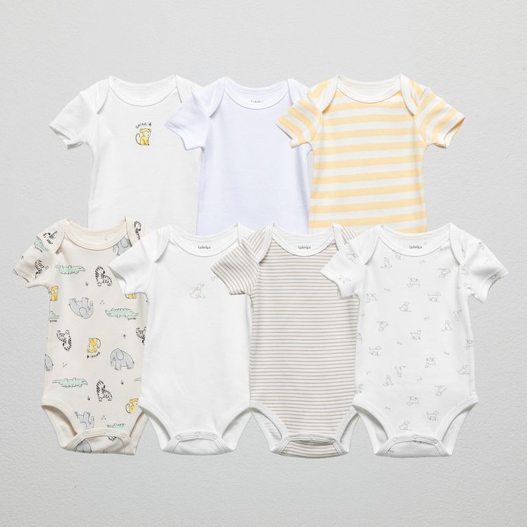 Pack De 7 Bodys Bebé Niño