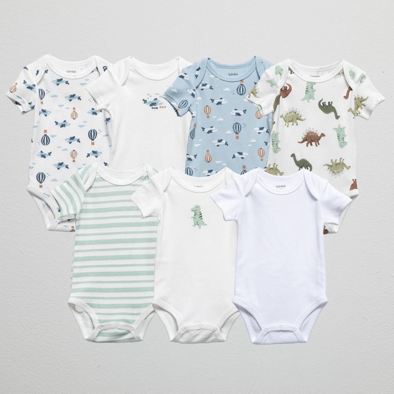 Pack De 7 Bodys Bebé Niño