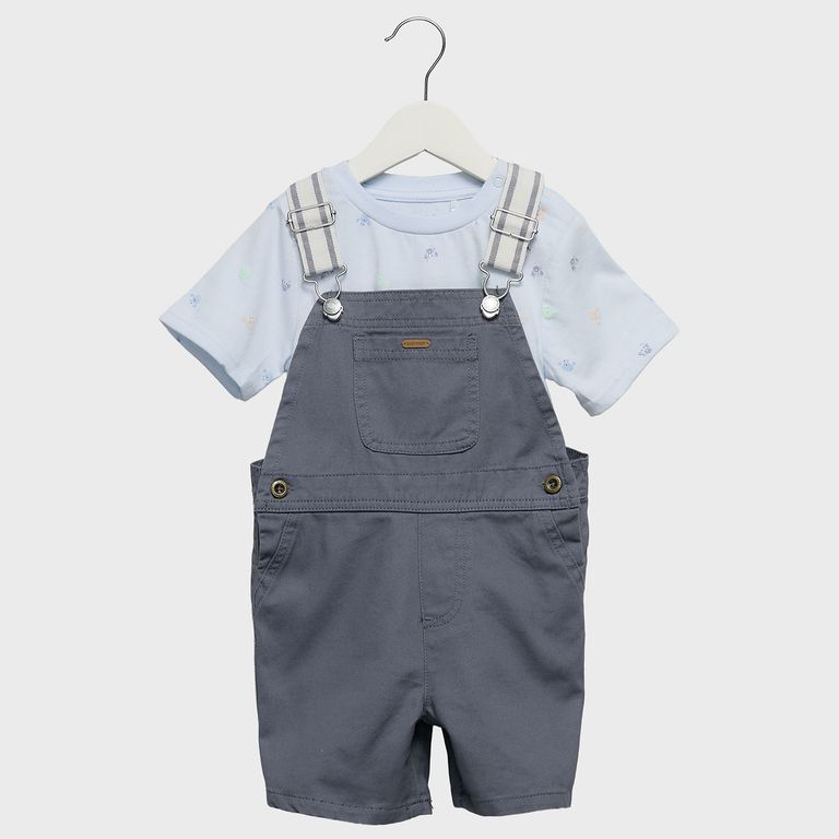 Conjunto Jardinera Más Polera Bebé