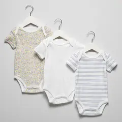 YAMP - Pack De 3 Bodys Manga Corta Bebé Niña