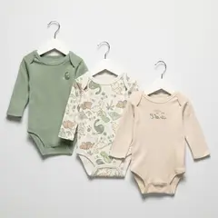 YAMP - Pack De 3 Bodys Bebé Niño