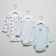 YAMP - Pack De 3 Bodys Bebé Niño
