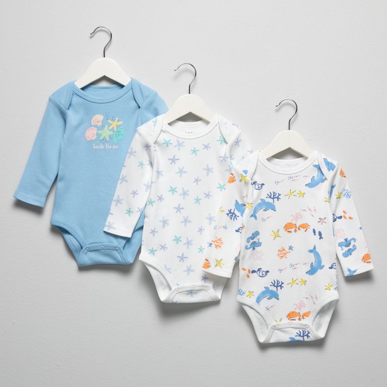 Pack De 3 Bodys Bebé Niño