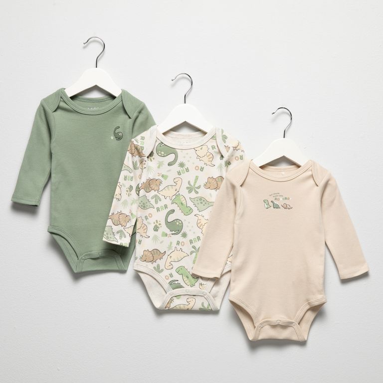Pack De 3 Bodys Bebé Niño