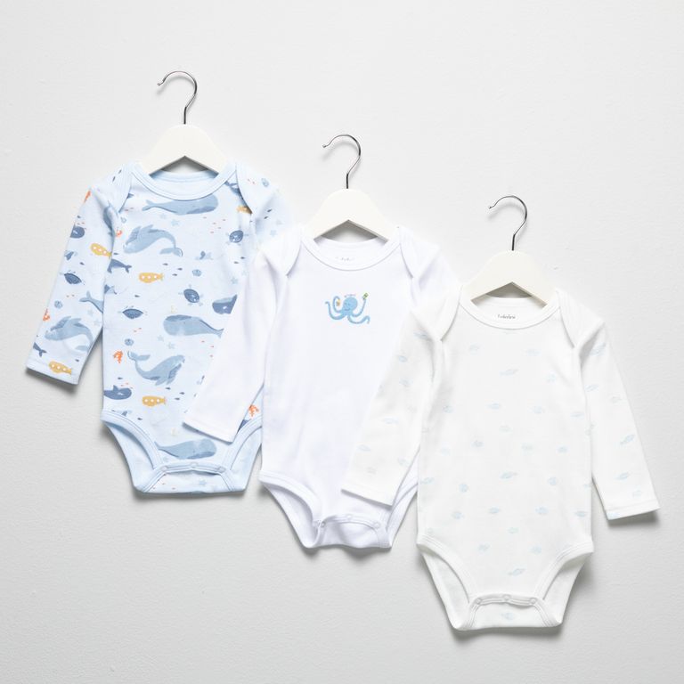 Pack De 3 Bodys Bebé Niño