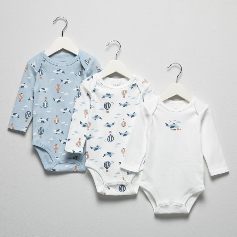 Pack De 3 Bodys Bebé Niño