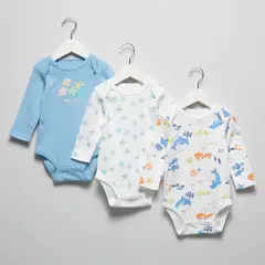 YAMP - Pack De 3 Bodys Bebé Niño