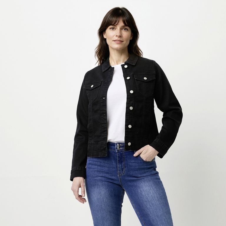 Chaqueta Mezclilla Mujer