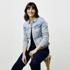 NEWPORT - Chaqueta Mezclilla Mujer